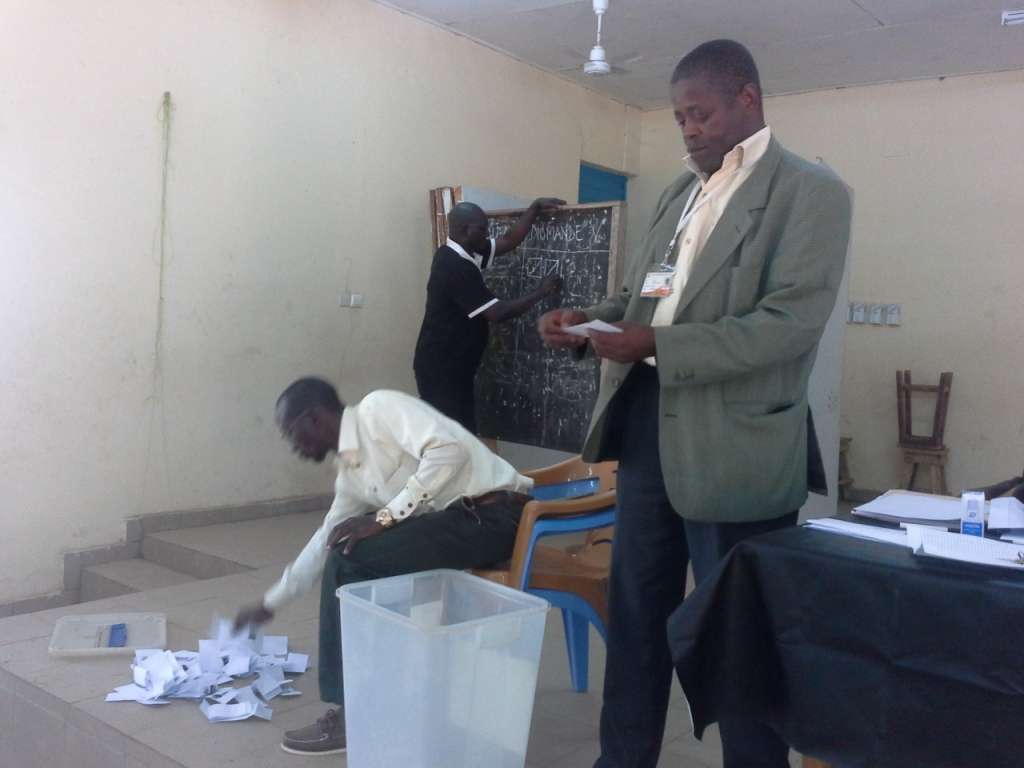 dépouillement des votes