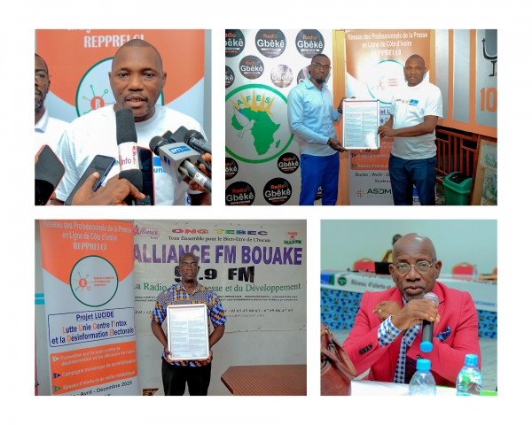 C&ocirc;te d'Ivoire : le REPPRELCI lance le projet LUCIDE pour lutter contre la d&eacute;sinformation &eacute;lectorale