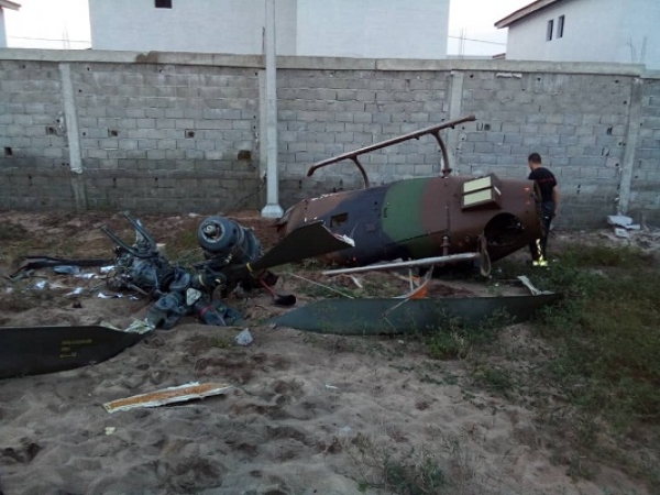 C&ocirc;te d&rsquo;Ivoire/Un h&eacute;licopt&egrave;re s&rsquo;&eacute;crase &agrave; Modeste