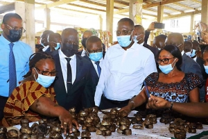 C&ocirc;te d'Ivoire/ Lutte contre la vie ch&egrave;re : une d&eacute;l&eacute;gation minist&eacute;rielle visite des commer&ccedil;ants et industriels