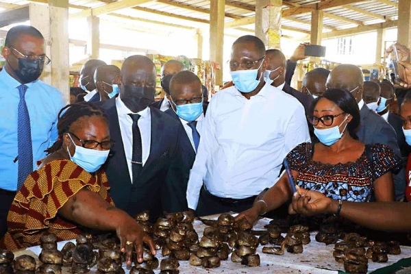 C&ocirc;te d'Ivoire/ Lutte contre la vie ch&egrave;re : une d&eacute;l&eacute;gation minist&eacute;rielle visite des commer&ccedil;ants et industriels