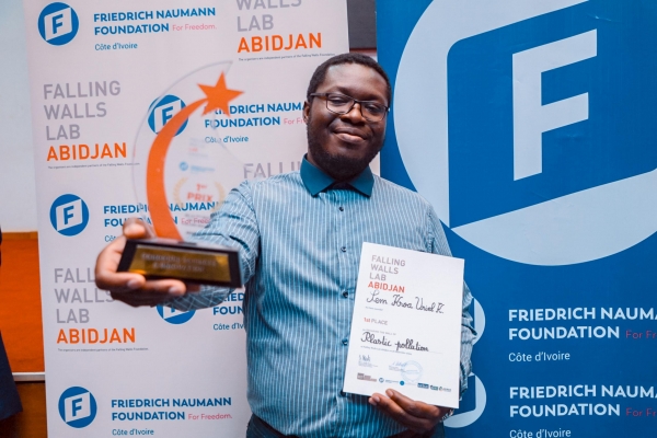 C&ocirc;te d&rsquo;Ivoire/Falling Walls Lab Abidjan 2024 : le &laquo; Domico &raquo; de Sem Kroa Uriel K&eacute;vin domine le concours d&rsquo;innovation et des sciences