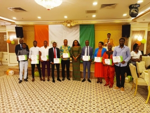 A l'occasion de la c&eacute;l&eacute;bration de la f&ecirc;te de l'ind&eacute;pendance, SEM Khadidjata TOURE, Ambassadeur de C&ocirc;te d'Ivoire en T&uuml;rkiye rencontre sa communaut&eacute;