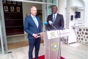 C&ocirc;te d&rsquo;Ivoire : L&rsquo;Ambassadeur de l&rsquo;Allemagne pr&ocirc;ne la paix et la stabilit&eacute; dans le pays