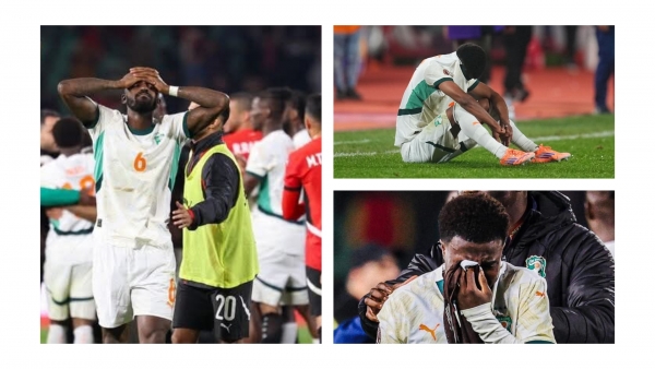 CAN Maroc 2025 : battue 3-2 par l''&Eacute;gypte, la C&ocirc;te d'Ivoire s'arr&ecirc;te en quarts de finale et ne pourra pas conserver le graal continental
