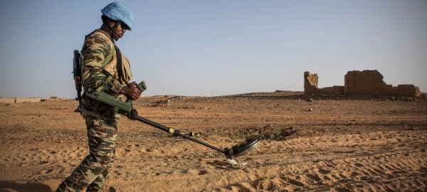 Action contre les mines : l&rsquo;UNMAS appelle &agrave; soutenir les pays du Sahel