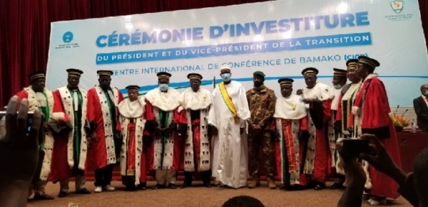 Mali: Le colonel Assimi Go&iuml;ta, nouveau pr&eacute;sident de la transition