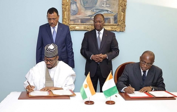 Visite officielle du Pr&eacute;sident du Niger en C&ocirc;te d'Ivoire: 5 accords de coop&eacute;ration sign&eacute;s entre les deux pays