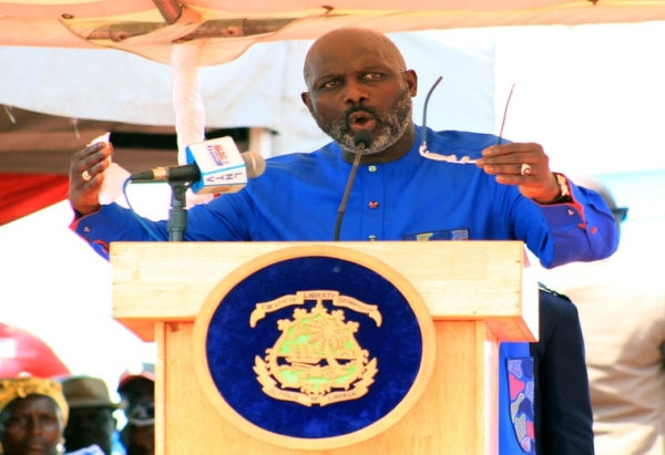 Liberia: George Weah candidat pour un 2e mandat