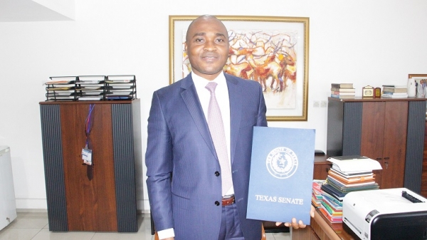 C&ocirc;te d&rsquo;Ivoire: Le directeur g&eacute;n&eacute;ral de la MUGEF-CI honor&eacute; par l&rsquo;Etat du Texas (USA)