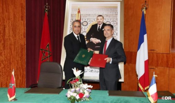 Rabat: signature d&rsquo;un Plan d'action conjoint entre les services de la S&ucirc;ret&eacute; nationale et la Direction G&eacute;n&eacute;rale de la Police nationale fran&ccedil;aise