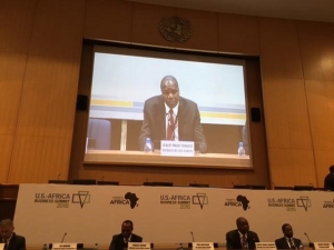 La C&ocirc;te d'Ivoire "vend" son Plan national de d&eacute;veloppement au Sommet des affaires USA-Afrique