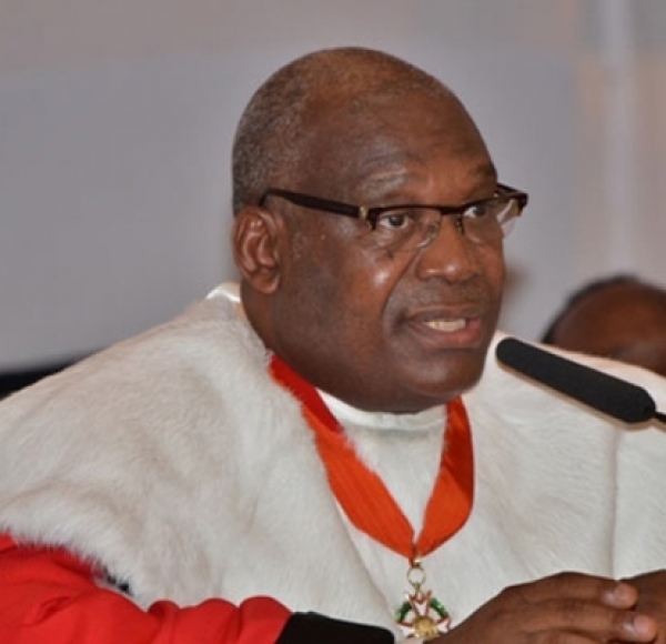 Kon&eacute; Mamadou, pr&eacute;sident du Conseil constitutionnel de C&ocirc;te d'Ivoire