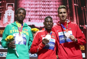 Athl&eacute;tisme: le Meeting de Doha deal&eacute;