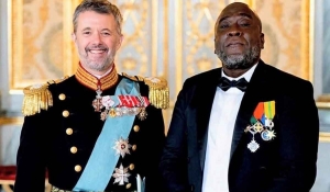 C&ocirc;te d&rsquo;Ivoire : le G&eacute;n&eacute;ral Herv&eacute; P&eacute;likan Tour&eacute; pr&eacute;sente ses lettres de cr&eacute;ances au Roi Fr&eacute;d&eacute;ric X du Danemark