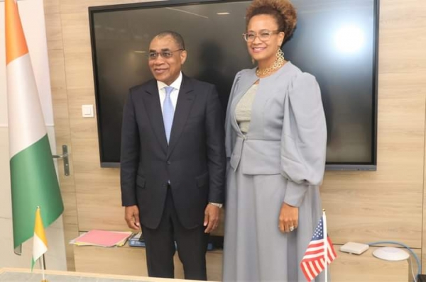 C&ocirc;te d&rsquo;Ivoire/Coop&eacute;ration &eacute;conomique : Jessica Davis Ba f&eacute;licite le gouvernement ivoirien pour les progr&egrave;s enregistr&eacute;s