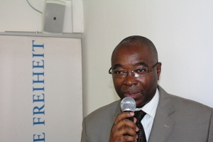 Alassane Zi&eacute; Damout&eacute;n&eacute;, directeur de cabinet au ministre ivoirien de l&rsquo;Int&eacute;gration africaine et des Ivoiriens de l&rsquo;ext&eacute;rieur.