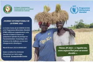 La CEDEAO et le PAM c&eacute;l&egrave;brent conjointement la JIF 2022 &agrave; Dakar.