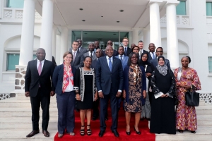 Sant&eacute; : Le Premier Ministre ivoirien, Amadou Gon Coulibaly, &agrave; la 6&egrave;me Conf&eacute;rence de reconstitution du Fonds Mondial &agrave; Lyon (France)