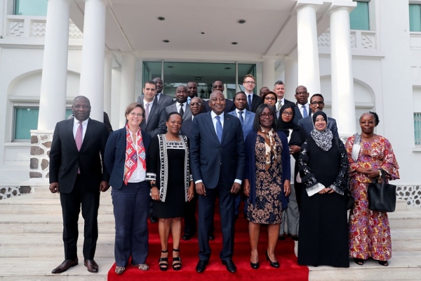Sant&eacute; : Le Premier Ministre ivoirien, Amadou Gon Coulibaly, &agrave; la 6&egrave;me Conf&eacute;rence de reconstitution du Fonds Mondial &agrave; Lyon (France)
