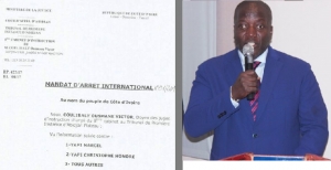 Fac Simil&eacute; du mandat d'arr&ecirc;t international visant des chefs d'entreprises d'AgroBusiness dont Yapi Christophe