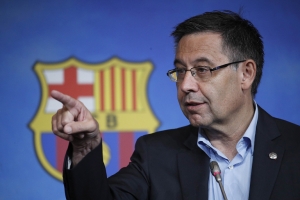 Le pr&eacute;sident du FC Barcelone rend sa d&eacute;mission