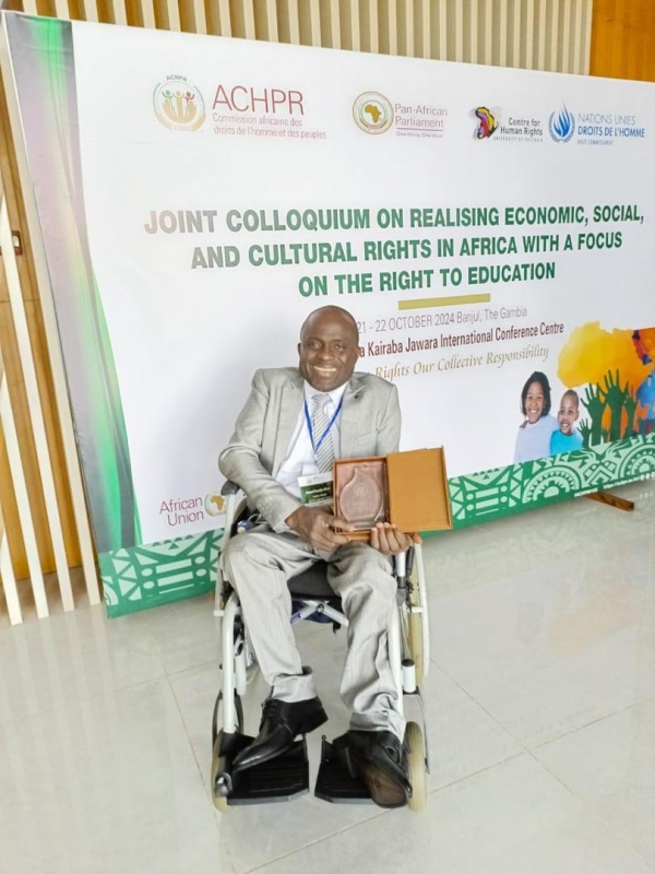 C&ocirc;te d&rsquo;Ivoire/Protection des droits des prisonniers : le CNDH remporte le Prix Med Kaggwa de la CADHP