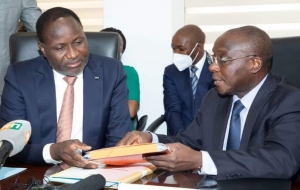 C&ocirc;te d'Ivoire/ Minist&egrave;re des Mines, du P&eacute;trole et de l'Energie:  Mamadou Sangafowa Coulibaly prend officiellement fonction