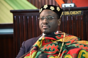 Le pr&eacute;sident de l'Assembl&eacute;e nationale ivoirienne Guillaume Soro (Image d'archives)