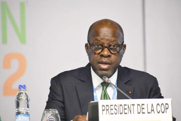 C&ocirc;te d&rsquo;Ivoire/ COP 15 :  Le pr&eacute;sident Alain &ndash;Richard Donwahi dispose &agrave; obtenir des avanc&eacute;es concr&egrave;tes dans le monde entier