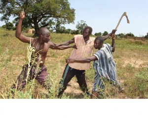 Sc&eacute;nario d'un conflit foncier en Afrique ( image d'archives, DR)