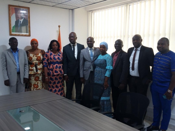 C&ocirc;te d&rsquo;Ivoire : Le Minist&egrave;re de Ciss&eacute; Bacongo re&ccedil;oit &laquo; Nouvelle G&eacute;n&eacute;ration &raquo;