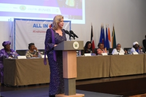 Vaincre le Sida d&rsquo;ici 2030 : Cri de c&oelig;ur de Dominique Ouattara &agrave; l&rsquo;Afrique