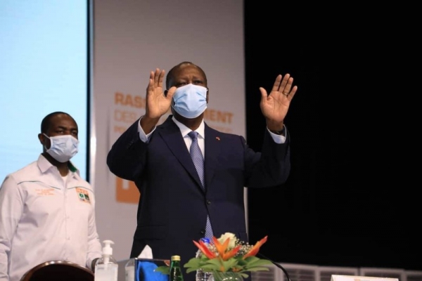 Pr&eacute;sidentielle 2020/ Alassane Ouattara au RHDP : &laquo; Laissez-moi le temps du recueillement. Je ne vous d&eacute;cevrai pas &raquo;