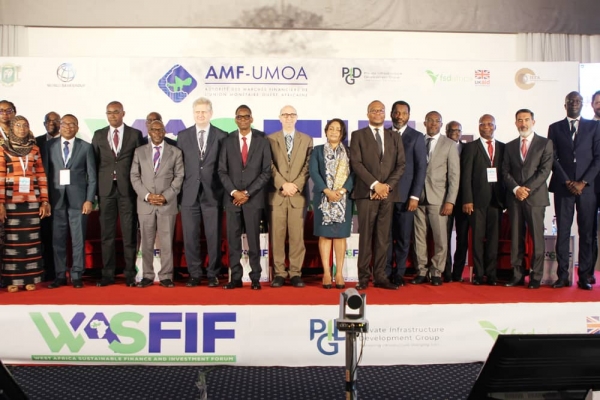 Le DC/BR au colloque international sur la finance durable en Afrique de l'Ouest