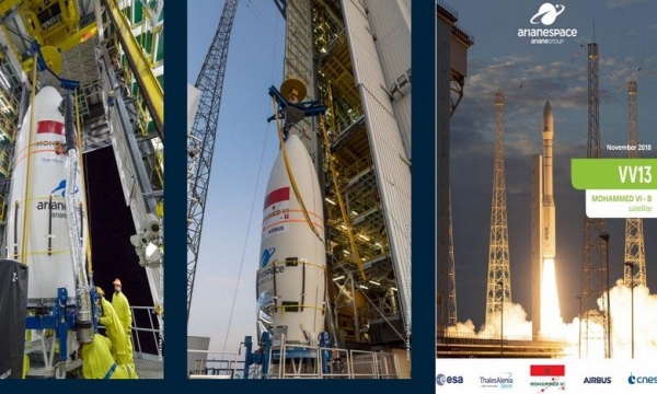Le royaume du Maroc lance son satellite Mohammed VI-B