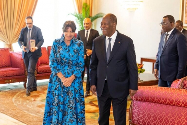 C&ocirc;te d&rsquo;Ivoire : Anne Hidalgo &agrave; Abidjan