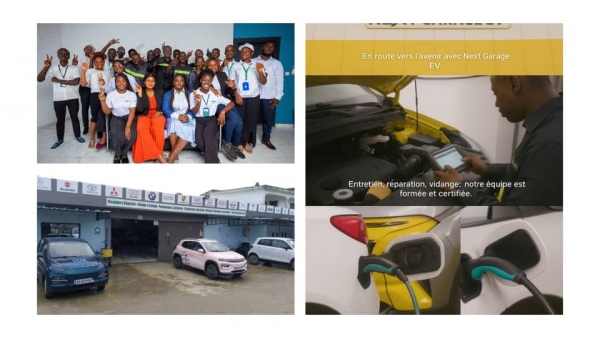 C&ocirc;te d&rsquo;Ivoire : le premier garage enti&egrave;rement d&eacute;di&eacute; aux v&eacute;hicules &eacute;lectriques et thermiques offrant des services accessibles 24h/24 ouvert &agrave; Abidjan