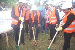 Lancement des travaux de la r&eacute;habilitation de la rue Treich Lapleine de Grand-Bassam
