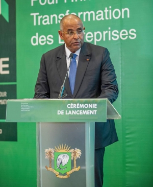 Soutien au secteur priv&eacute;: Le PM Patrick Achi lance officiellement le Guichet Unique de d&eacute;veloppement des entreprises de C&ocirc;te d'Ivoire