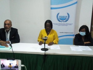 Manifestation contre le 3e mandat d&rsquo;Alassane Ouattara : les femmes de la Fidhop &laquo; exigent &raquo; la lib&eacute;ration des manifestants