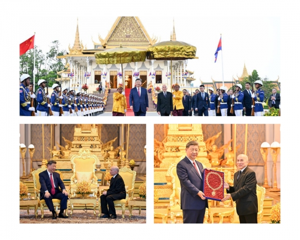 La Chine et le Cambodge constituent un mod&egrave;le d'&eacute;galit&eacute;, de confiance mutuelle et de coop&eacute;ration gagnant-gagnant entre des pays de tailles diff&eacute;rentes (Xi)