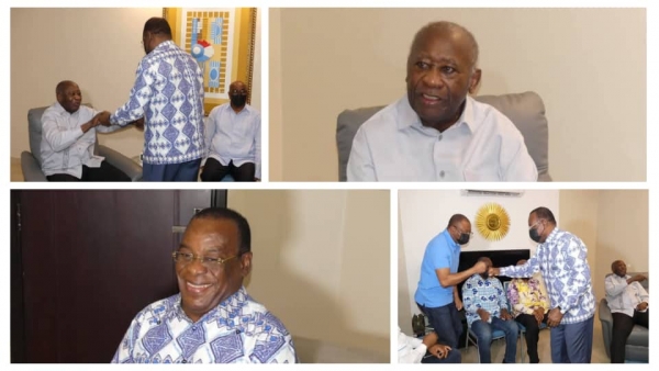 C&ocirc;te d&rsquo;Ivoire : Laurent Gbagbo re&ccedil;oit(enfin) Affi N'Guessan