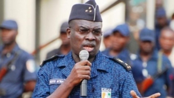 Le DG de la police nationale ivoirienne, Br&eacute;dou M'bia