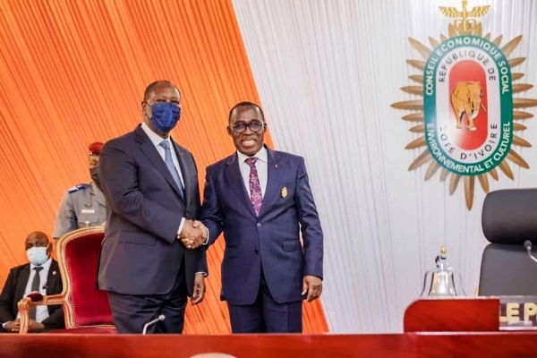 C&ocirc;te d'Ivoire: Rentr&eacute;e solennelle du CESEC en pr&eacute;sence du Pr&eacute;sident de la R&eacute;publique