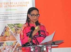 Culture : la Ministre Fran&ccedil;oise Remarck lance les travaux de la maison de l&rsquo;art soci&eacute;t&eacute; g&eacute;n&eacute;rale de C&ocirc;te d&rsquo;Ivoire