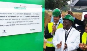 C&ocirc;te d'Ivoire : BRASSIVOIRE d'Heineken et CFAO, premi&egrave;re usine de la nouvelle zone industrielle d'Abidjan