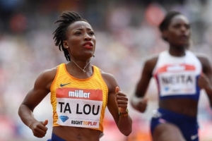 C&ocirc;te d&rsquo;Ivoire-Athl&eacute;tisme : A quelques jours des JO, l&rsquo;Ivoirienne Ta Lou brille d&eacute;j&agrave; en or