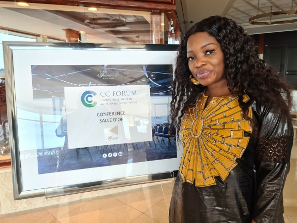 4i&egrave;me &eacute;dition du CC Forum : Aminata Sanou plaide pour la protection de l&rsquo;environnement