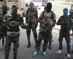 Des mutins &agrave; Yamoussoukro le mardi 17 janvier 2017 (Image d'archives Photo DR)